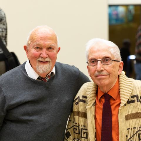 William Eifrig and Philip Gehring (photo courtesy: Valparaiso University)