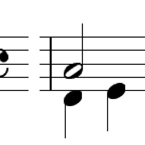 Example from Art of the Fugue