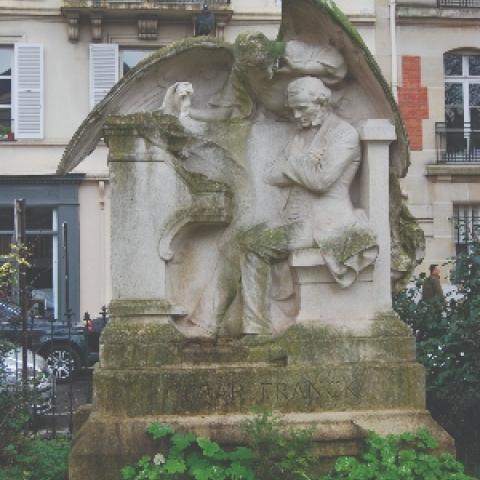 César Franck sculpture