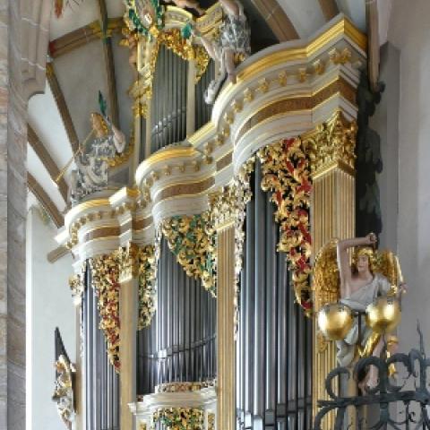 Silbermann organ, Freiberg