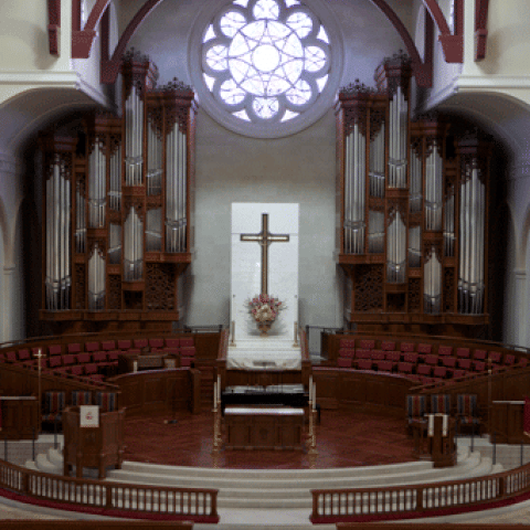 Mander organ, Peachtree Road United Methodist Church, Atlanta, Georgia