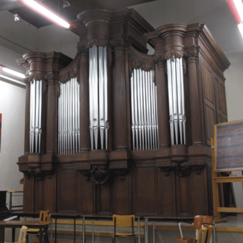 Pierre Schyven organ in Baroque case