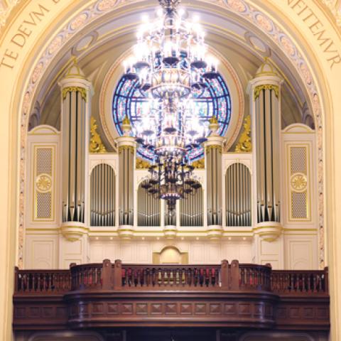 Rendering, Juget-Sinclair organ, Cathedral of St. Joseph, Sioux Falls, South Dakota