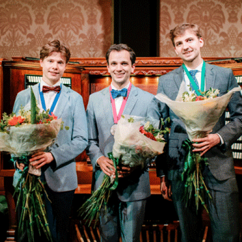 Sebastian Heindl, Bryan Anderson, and Colin MacKnight (photo credit: Laurie Carrozzino Photography)