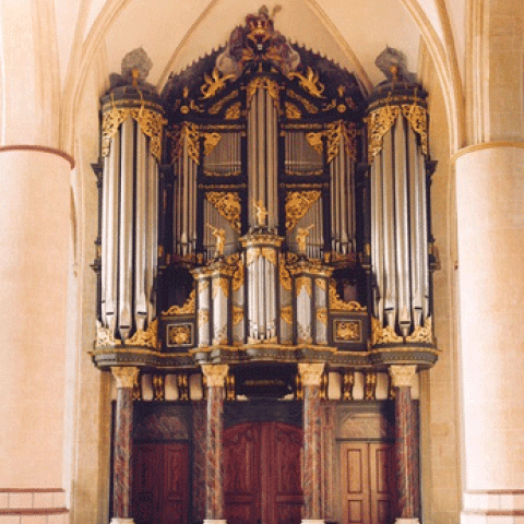 Schnitger organ, Martinikerk, Groningen, the Netherlands