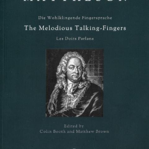 Cover of Mattheson's Fingersprache