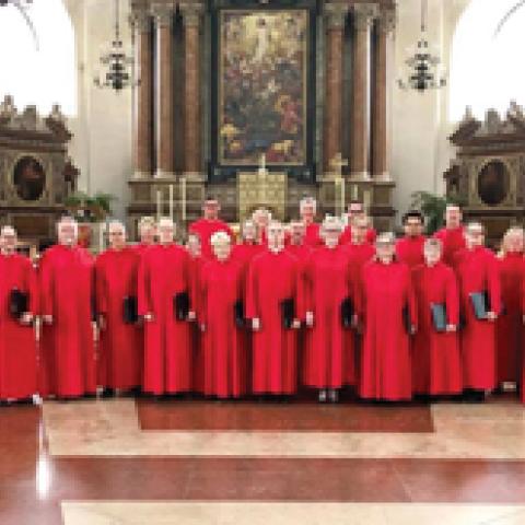 The choir of the Cathedral of St. John the Evangelist, Milwaukee, Wisconsin