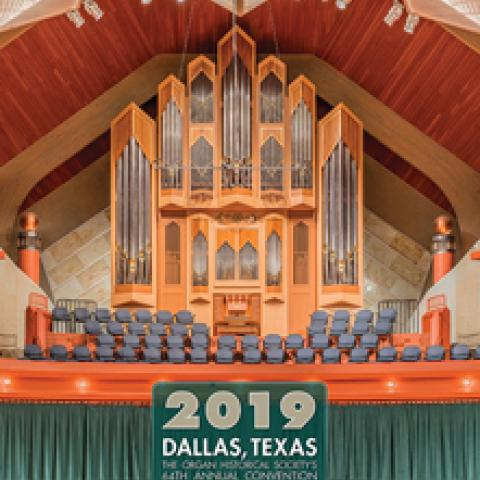 OHS 2019 Pipe Organ Calendar