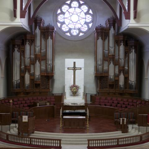 Mander organ, Peachtree Road United Methodist Church, Atlanta, Georgia