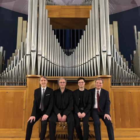 Olivier Latry, Thierry Escaich, David Casson, and Éric Lebrun