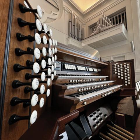 Schantz organ, Westminster Presbyterian Church, Atlanta, Georgia