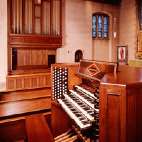 Schoenstein organ, St. Paul's Church, K Street