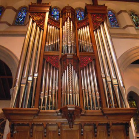 Pilzecker organ, Cathedral Church of St. Paul, Detroit, Michigan