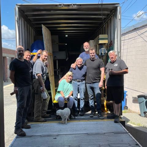 People who assisted loading the truck to Iowa