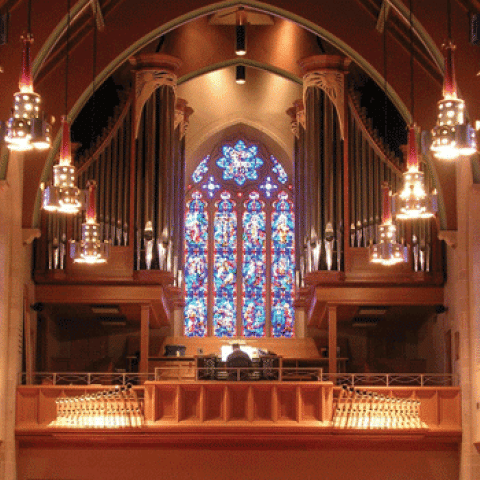 Kegg organ, Zion Lutheran Church, Wausau, Wisconsin