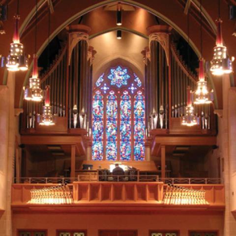 Kegg organ, Zion Lutheran Church, Wausau, Wisconsin