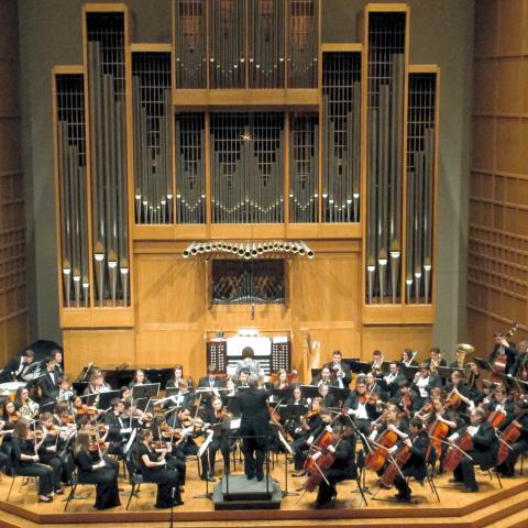 WSU Symphony Orchestra and Lynne Davis